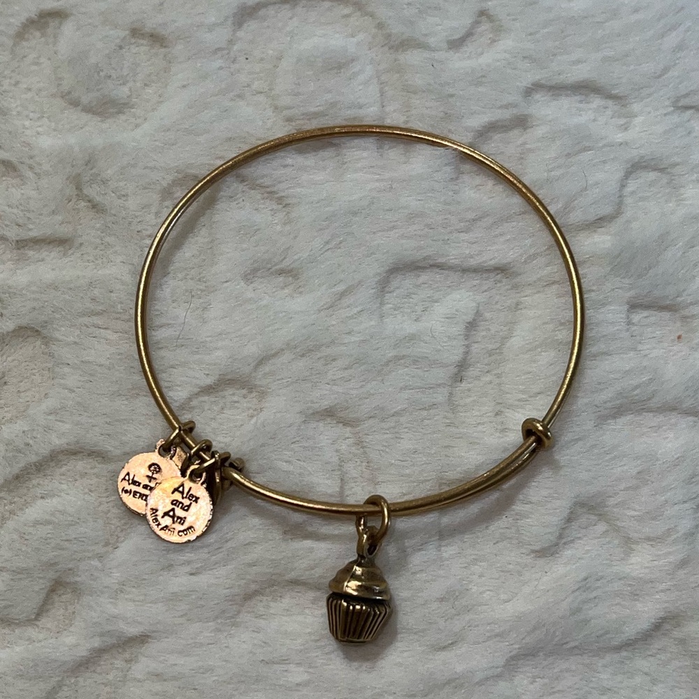 Alex & Ani Cupcake Charm Bracelet